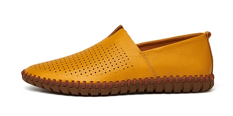 JINTOHO Große Größe Herren Echtes Leder Schuhe Slip-On Schwarze Schuhe Echtes Leder Mokassins Herren Schuhe Italienische Designer Schuhe