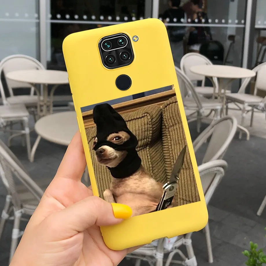 For Redmi Note 9s Case Pet Cats and Dogs Cover On Xiaomi Redmi Note 9 pro Max 9pro note9 Back Case Camera Protoctor Bumper Shell