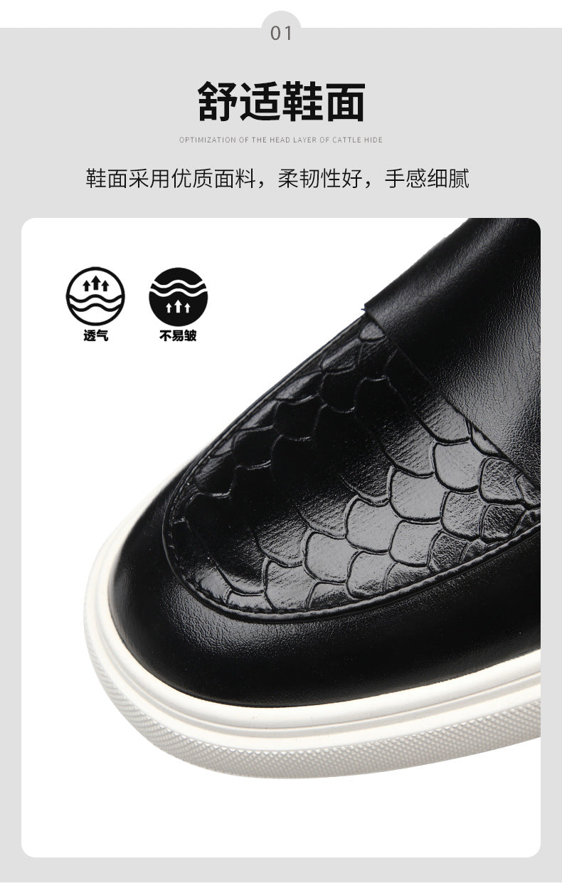Fashion High Quality Men Formal Shoes Men Oxford Leather Dress Shoes Fashion Business Men Shoes Pointed Wedding Shoe Black - Sun Studio