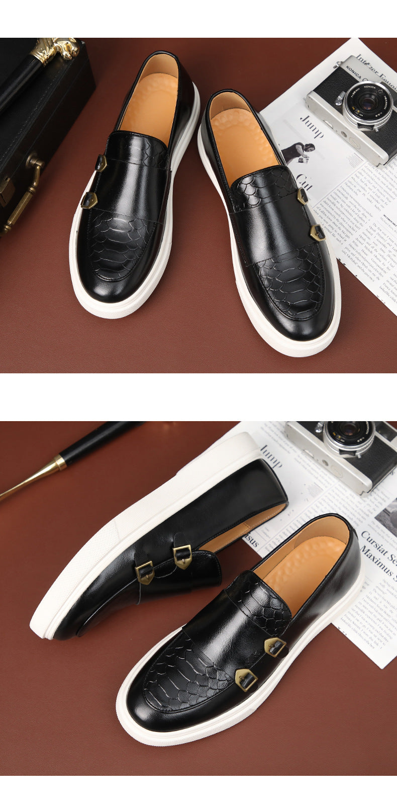 Fashion High Quality Men Formal Shoes Men Oxford Leather Dress Shoes Fashion Business Men Shoes Pointed Wedding Shoe Black - Sun Studio