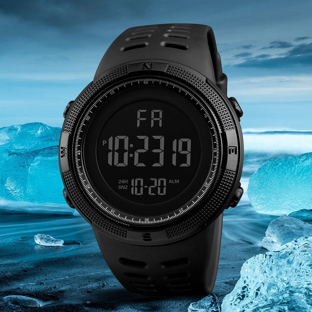Herren Sport Uhren Luxus Digitale Uhr Stoppuhr Leuchtende Datum Woche Multifunktion Fitness Elektronische Armbanduhr Reloj Hombre