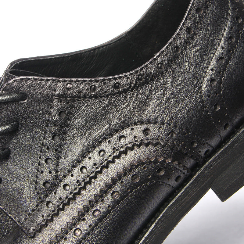 Echtes Leder Herren Formelle Schuhe Handgefertigte Herren Brogue Dress Schuhe Klassische Business Herren Oxford Schuhe Luxus Leder Fußbekleidung