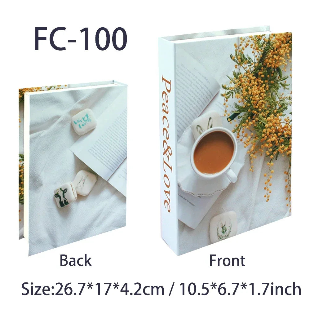 Bunte Reisereihe Fake Bücher für Wohnkultur Kaffeetisch Ornamente Mode Dekoration Bücher für Wohnzimmer Amalfi Italien