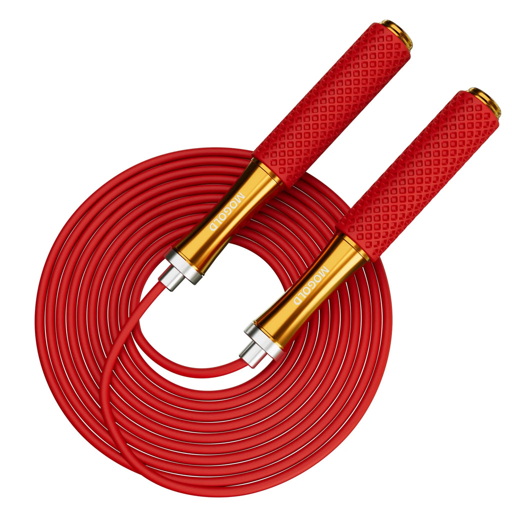 Children Bearing Jump Rope, Aluminum Alloy Handle, Smooth Rotation, Adjustable, Suitable for Speed, Aerobic Exercise, Fitness - Sun Studio