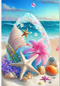 Starfish 5D Diamond Painting Fantasy Shell Seaside Scenery Full Diamond Embroidery Mosaic Cross Stitch Kits Bedroom Home Decor - Sun Studio