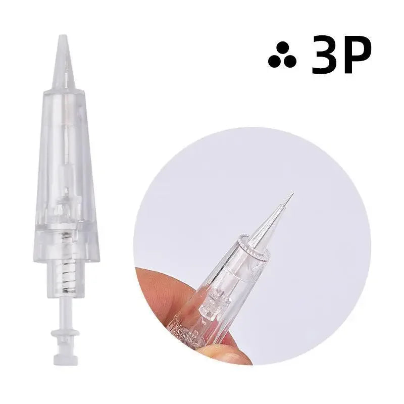 10PCS Derma Pen Bayonet Cartridge Replacement Needles Tattoo Eyebrow Lip Needles For MYM M7 N2 A1 A6 Nano Permanent Makeup Tools - Sun Studio