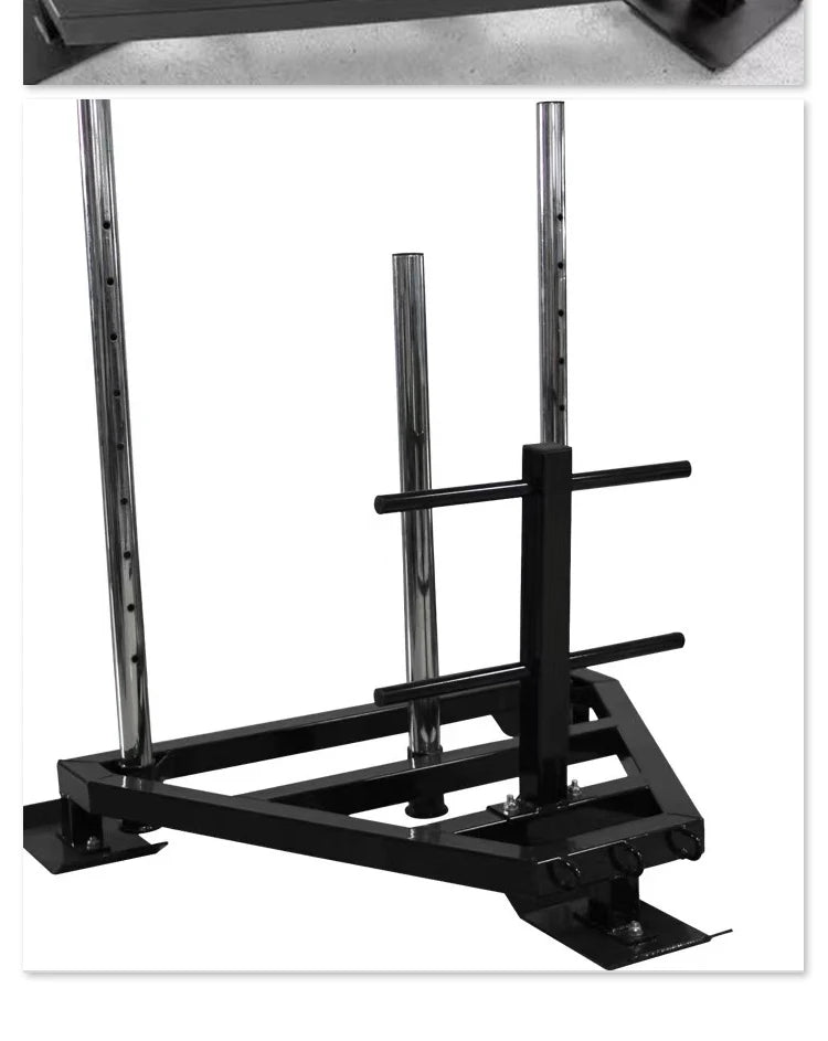 Gym Weight Sled For Home Fitness Training For Workout And Bodybuilding Exercises - Sun Studio