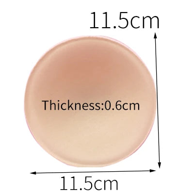 1pair Sponge Inserts In Bra Padded for Swimsuit Breast Push Up Fill Brassiere Breast Patch Pads Women Intimates Accessories - Sun Studio
