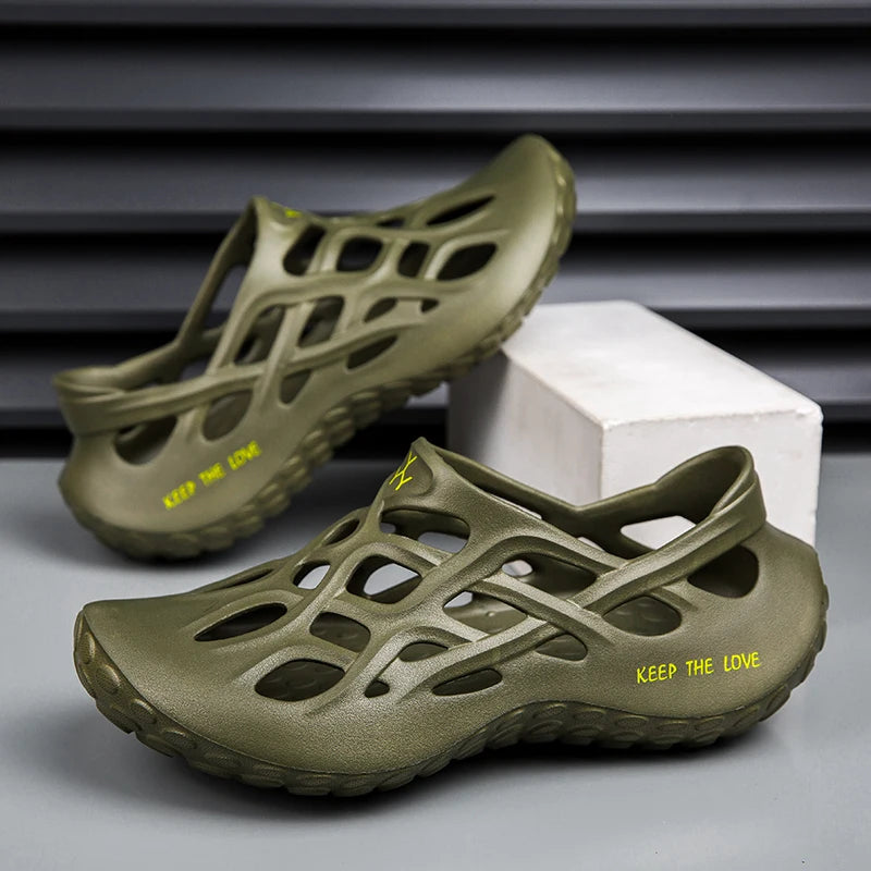 Men Summer Comfortable Breathable Sandals Outdoor Leisure Water Shoes for Hiking and Beach - Sun Studio