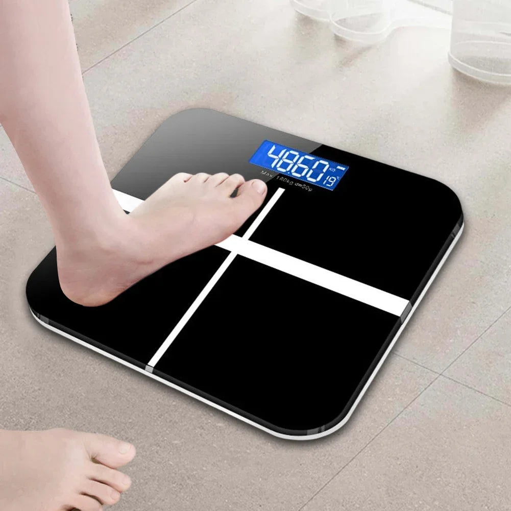 Weight Loss Weighing Device LED Display Smart Body Weight Scale USB Charging Precision Electronic Scale for Home Office Adult - Sun Studio