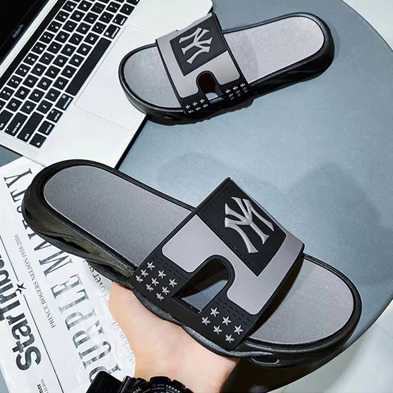 Summer Sandals Slippers Men Beach Outdoor Non-Slip Fashion Flip-Flops Brand Sports Street Wear Casual Shoes Ciabatte Uomo Trend - Sun Studio