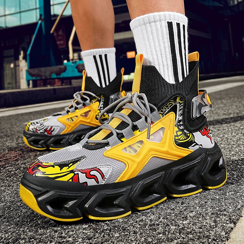 Shoes men Sneakers Male casual Mens Shoes tenis Luxury shoes Trainer Race Breathable Shoes fashion running Shoes for women - Sun Studio