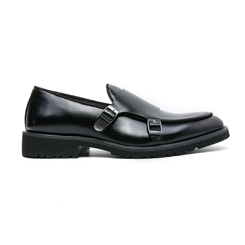 2023 Herren Spaltleder Schuhe Gummisohle Herren Business Büro Männliche Dress Leder Schuhe Echtes Leder Hochzeitsfeier Schuhe Plus 46