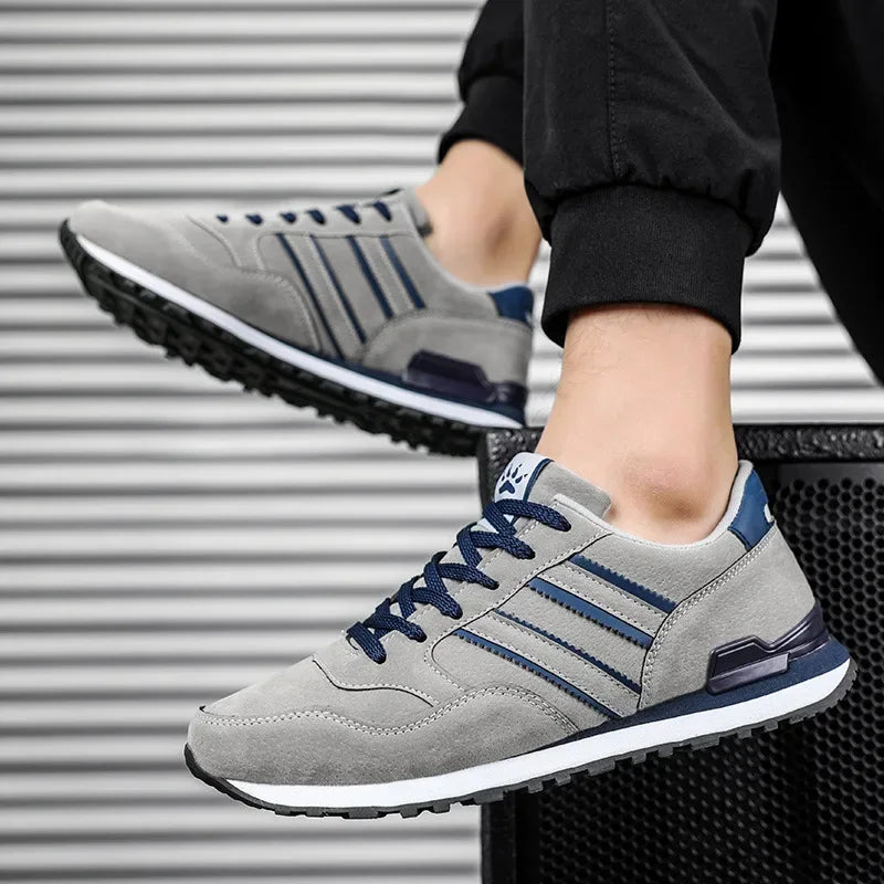 Brand Sneakers Men Outdoor Running Shoes High Quality Lace-Up Men Casual Shoes Fashion Comfortable Walking Shoes Tenis Hombres - Sun Studio