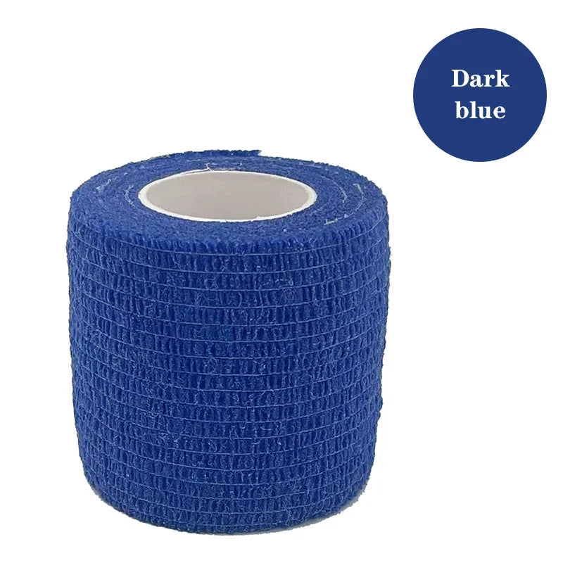 1/6pcs 5cmx4.8m Einweg-Tattoo-Verband Sportband Selbstklebender elastischer Verband Farbenband Tattoo-Zubehör