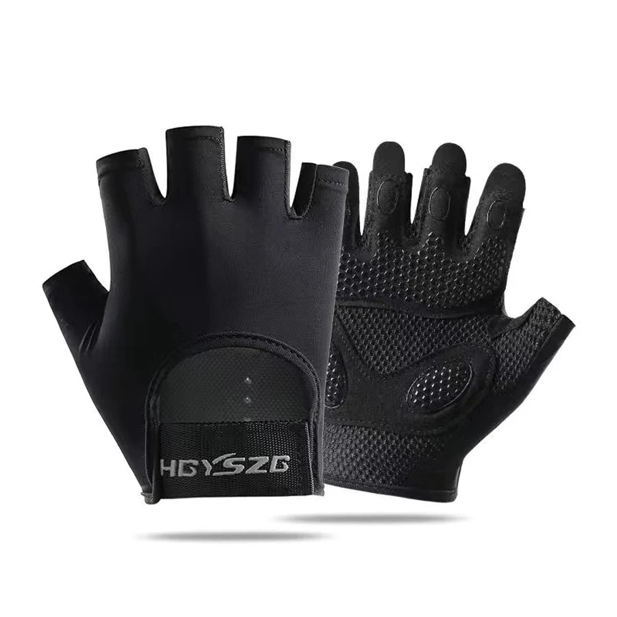 Fitness gloves for outdoor sports, cycling, weightlifting, comfortable, breathable, lightweight, anti slip, wear-resistant, men' - Sun Studio