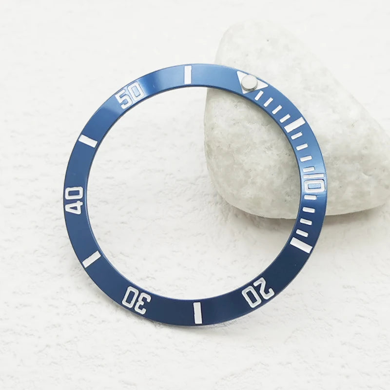 38mmx30.6mm Watch Bezel Insert Fit For SKX007 SKX009 SKX011 SKX17 SUB Watch Case NH35 NH36 Men Watches Replace Bezel Ring - Sun Studio