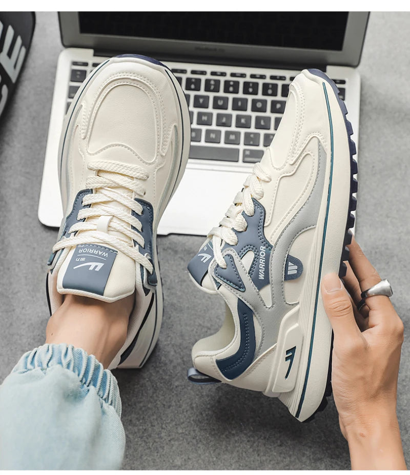 Bequeme und Atmungsaktive Sportschuhe für Herren Neue Frühling und Herbst Stil Ins Trendy Freizeit Hongkong Stil Laufen Reisen