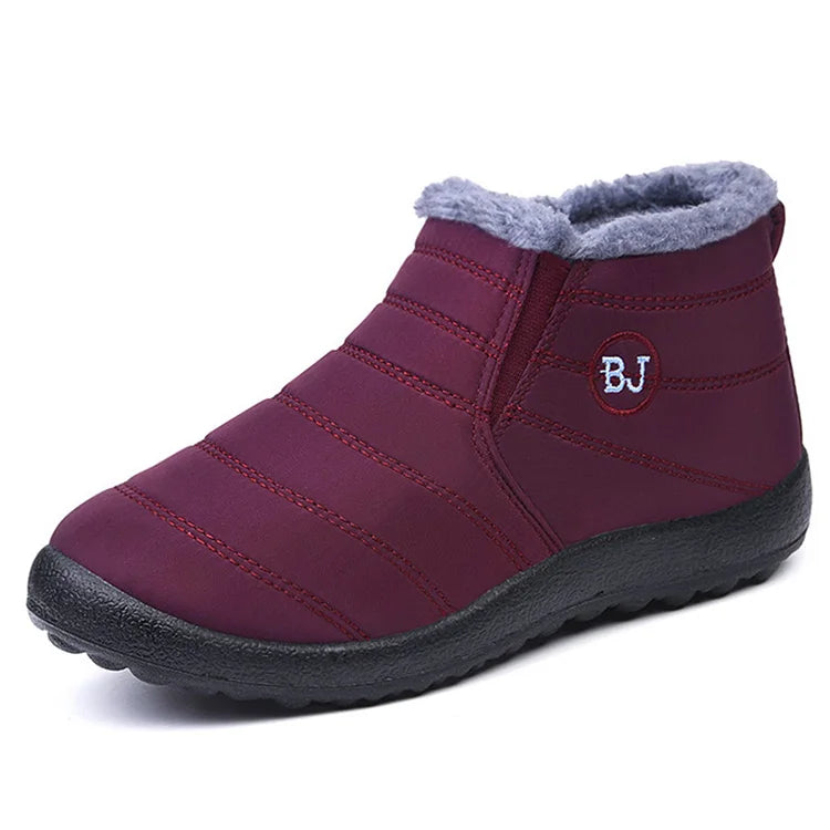 Warm Men's Boots Snow Plus Size Winter Boots For Men Fur Shoes For Men Unisex Ankle Boots Waterproof Work Shoes Footwear - Sun Studio