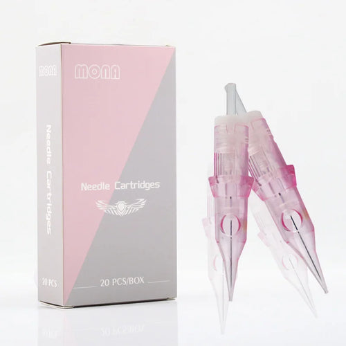 20PCS Cartridge Tattoo Needles Disposable Standard Size Round Liner For Cartridge Tattoo Pen Machine Tattoo Kit - Sun Studio