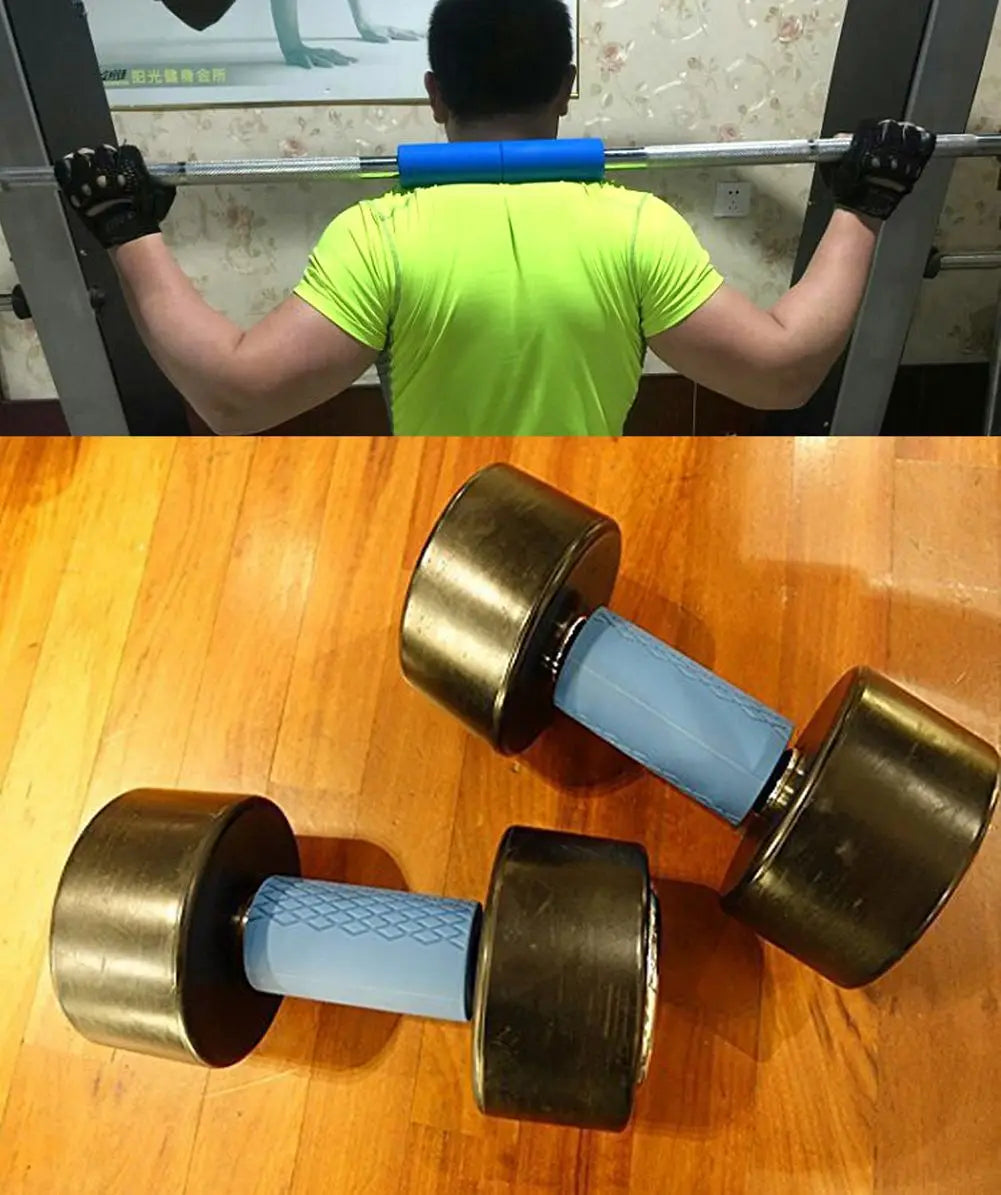 Gym Hand Fat Grips Weight Lifting Dumbbell Workout Equipment Fitness Gloves Weights Bodybuilding Musculation Weight Lifting Grip - Sun Studio