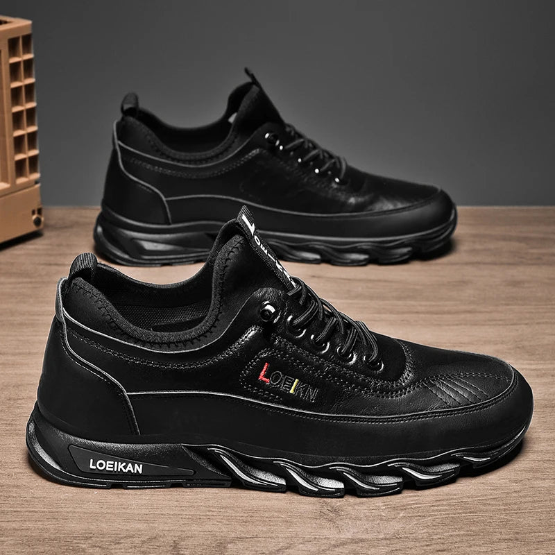 Labor Protection Men's Shoes Autumn Construction Site Work Work Anti Slip Wear-Resistant Sports Leisure Mountain Climbing - Sun Studio