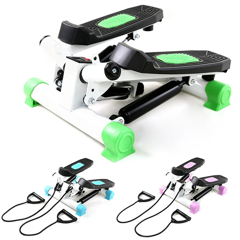 Gym Equipment Leggings Stepper Exercise Fitness Mini Twist Stepper Machine With Resistance Band - Sun Studio