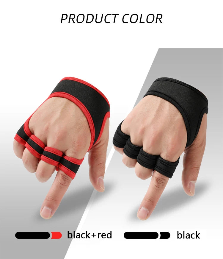Gym Gloves for Men Women Fitness Weight Lifting Wristband Gloves Body Building Training Sports Exercise Cycling Glove Shockproof - Sun Studio