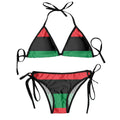 Sexy Bikini 2023 Pan African Flag Swimsuit Women Swimwear Bikini Set Bathing Suit Beach Wear - Sun Studio