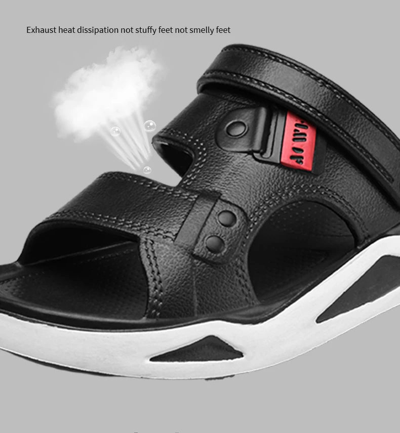 Men's Slippers Summer New Sandals EVA Light Adult Thick-soled Beach Shoes Non-slip Open-toe Sandals for Outdoor - Sun Studio