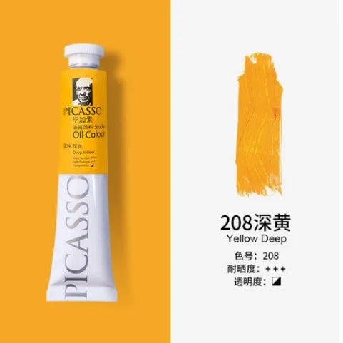 50/170ML Oil Painting Pigment for Beginners and Students Majoring In Fine Art Painting Creation Light-resistant Delicate Pigment - Sun Studio