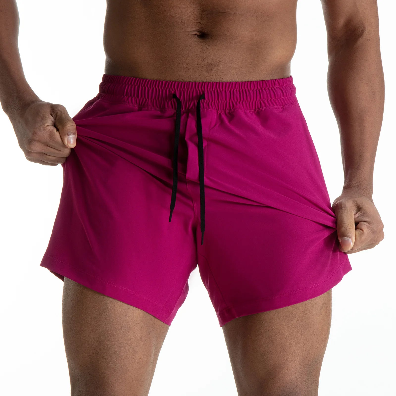 Mens Surfing Beach Shorts Summer Swimsuit Splicing Mesh Design Men Beach Shorts Quick Dry Short Sport Running Shorts Casual pant - Sun Studio