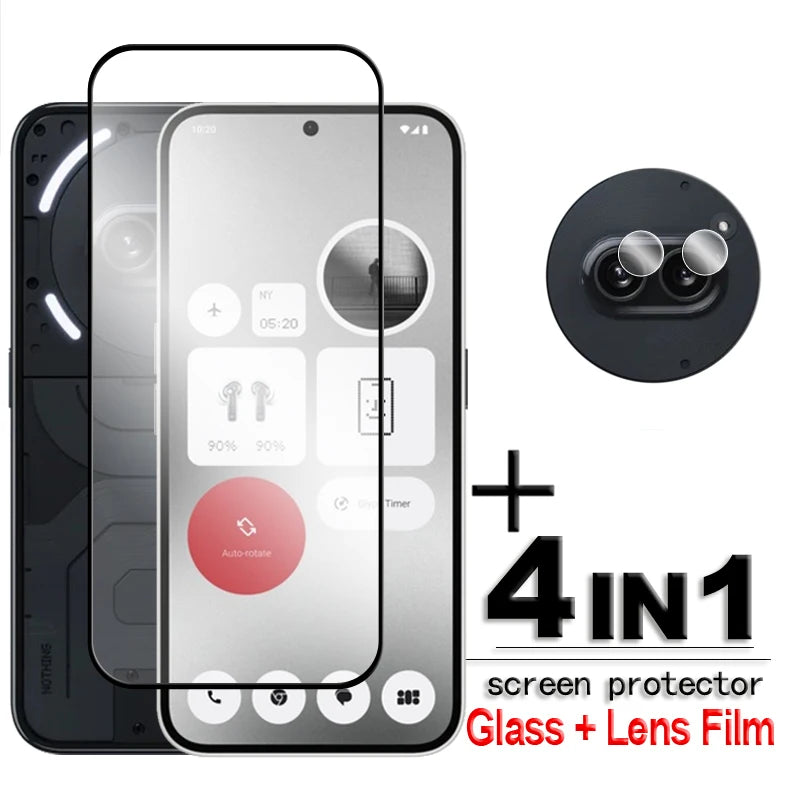For Nothing Phone 2a Glass Nothing Phone 2a Tempered Glass 2.5D Full Cover Glue HD Screen Protector For Nothing Phone (2a) Film - Sun Studio