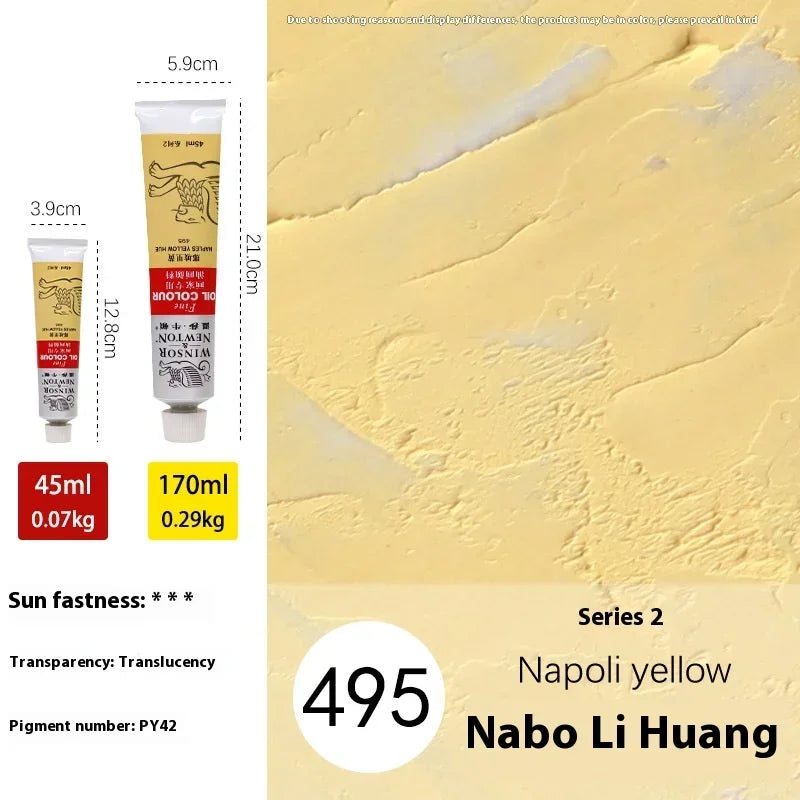45ml Ölmalerei Transparente Tube Schnell trocknend Weiß Gold Silber Professionelle Farbmalbedarf für Künstler Studenten Anfänger