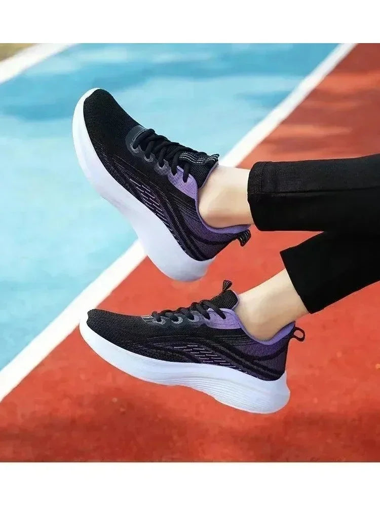 Lässige Lauf Sommer Mode Anti-Rutsch Wandern Mesh Atmungsaktivität Sport Schuh Tennis Frau Trend 2025 Damen Sneakers Paar