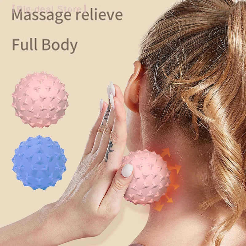【M】Manual Massage Ball Fascia Ball Muscle Relaxation Massage Yoga Fitness Tool Waist Shoulder Neck Foot Massage Meridian - Sun Studio