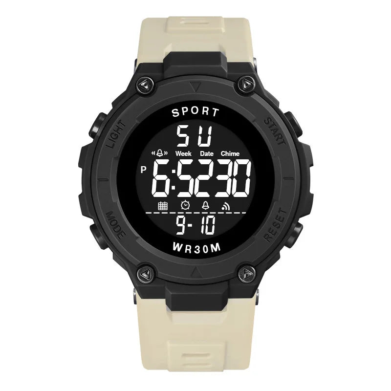 Herren Sport Uhren Luxus Digitale Uhr Stoppuhr Leuchtende Datum Woche Multifunktion Fitness Elektronische Armbanduhr Reloj Hombre