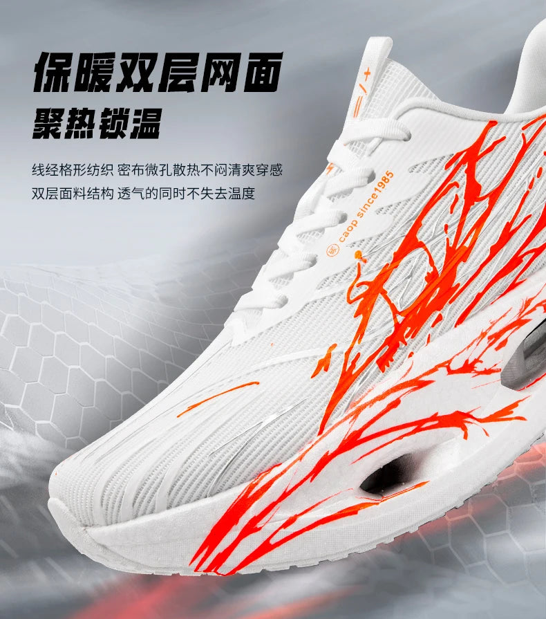 Men Sport Shoes Professional Cushioned Carbon Plate Running Shoes Breathable Couple Casual Sneakers Marathon Athletic Footwear - Sun Studio