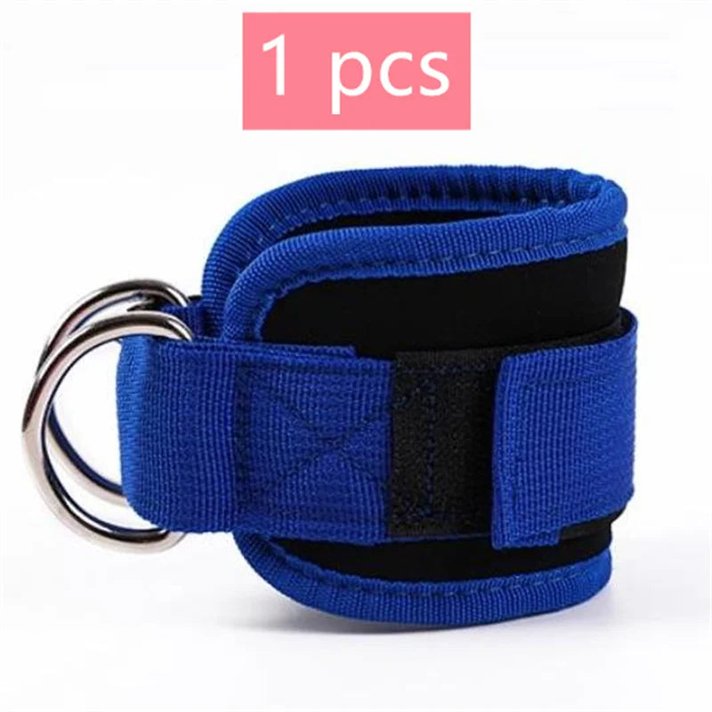1/2/4 Pcs Cable Ankle Straps Double D-Ring Ankle Cuffs For Gym Workouts Glutes Legs Strength Training Support Sport Abductors - Sun Studio