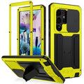 For Samsung S24 Ultra S25 Edge S23 S22 Plus Rugged Armor Aluminum Metal Phone Case Shockproof Cover Screw Bumper Screen Protect - Sun Studio