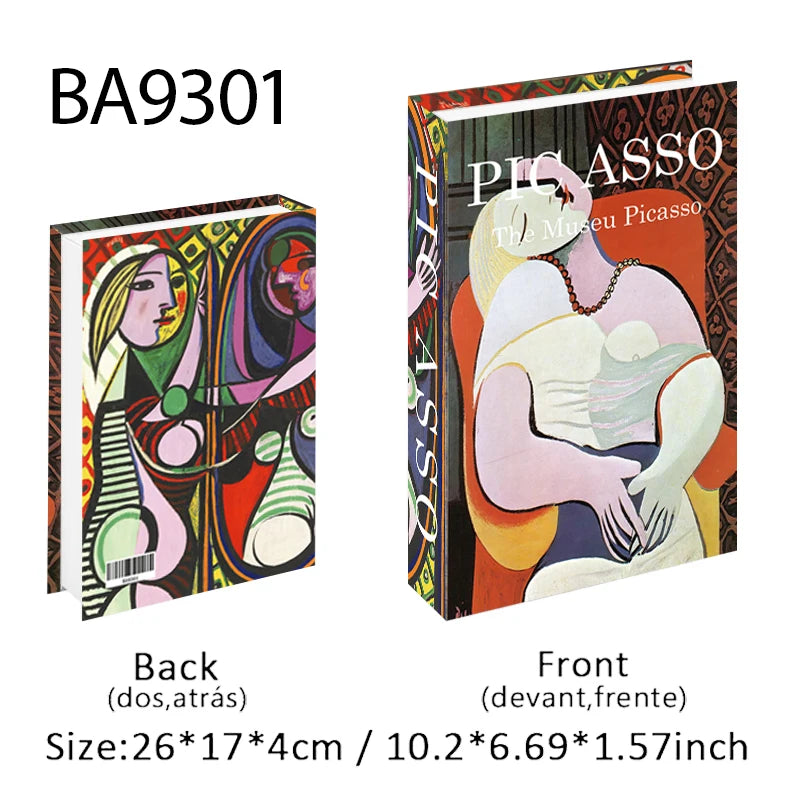 Matisse Fake Bücher zur Dekoration Aufbewahrungsbox Abstrakte Kaffeetisch Bücher Luxus Schlafzimmer Dekorative Bücher Bauhaus Boho Wohnkultur