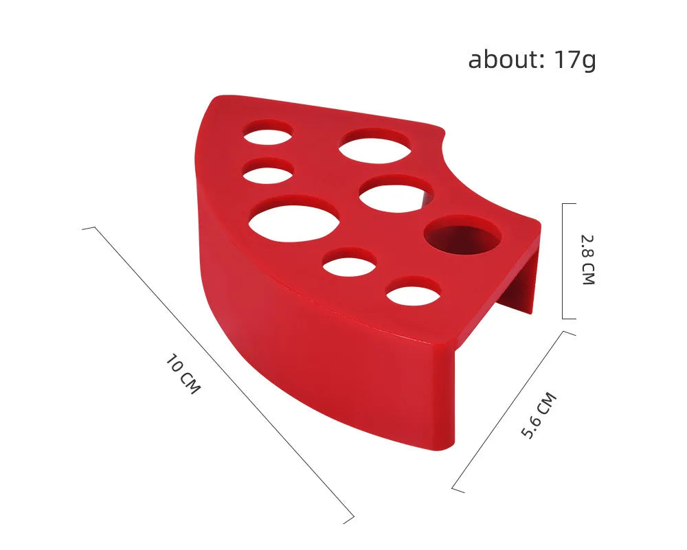 8 Holes Tattoo Ink Cup Holder Stand Makeup Accessories Random Color Trailer Supplies Tatoo Tool Pigment Brack Container - Sun Studio