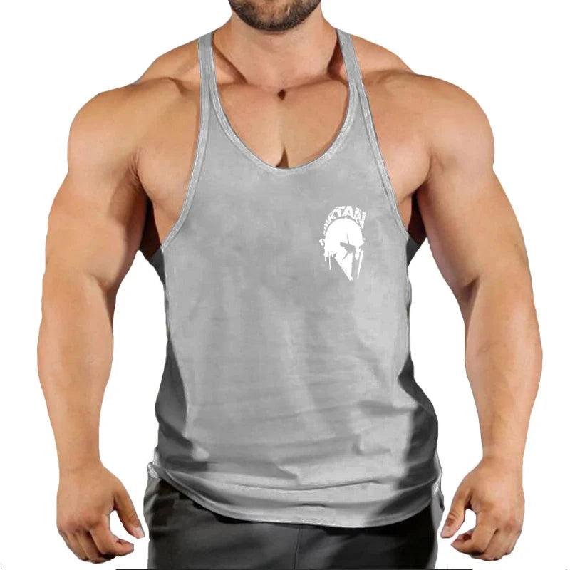 Gym Man Workout Bodybuilding Shirt Men Singlets Stringer Undershirt Vests Tank Top Vest Men's Brand Clothes Clothing Muscle Gyms - Sun Studio