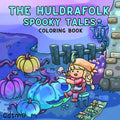 THE SPOOKY TALES Bold-easy Patterns Coloring Book for Adults Cute Drawing Book Perfect Gift for Party and Birthday - Sun Studio