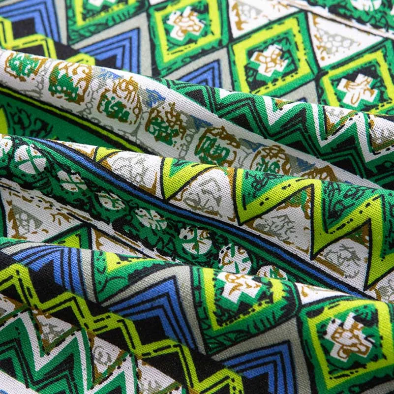 Bohemian Stoff Ethnisch Vintage Retro Boho Bedruckte Baumwolle Leinen Wohnkultur Polstertextil
