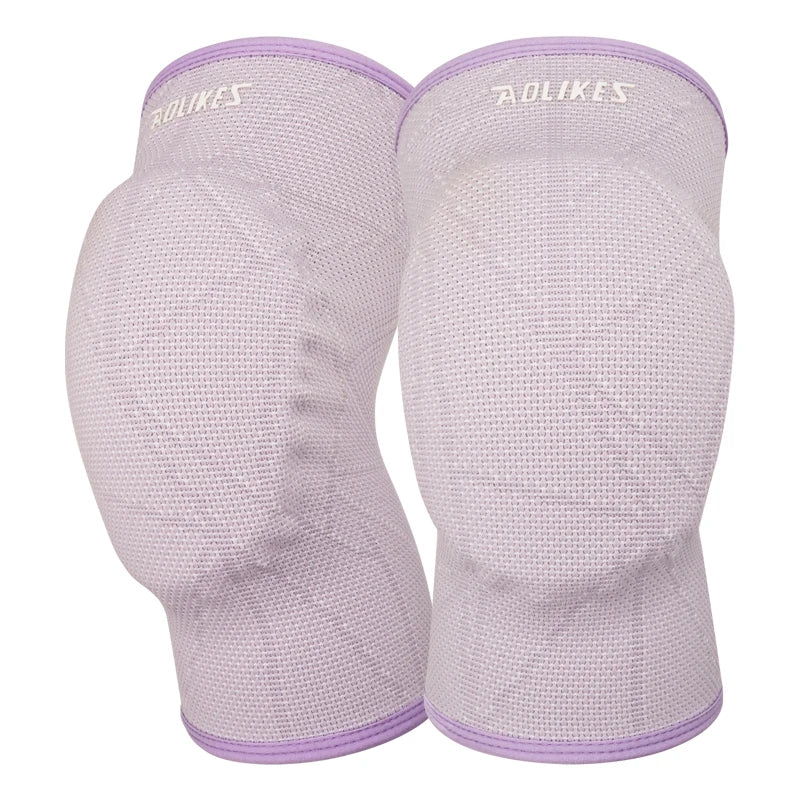 AOLIKES Volleyball Knee Pads, Knee Protector Support for Children,Teenagers,Adult,Professional Grade Knee Pads for Dance,Cycling - Sun Studio