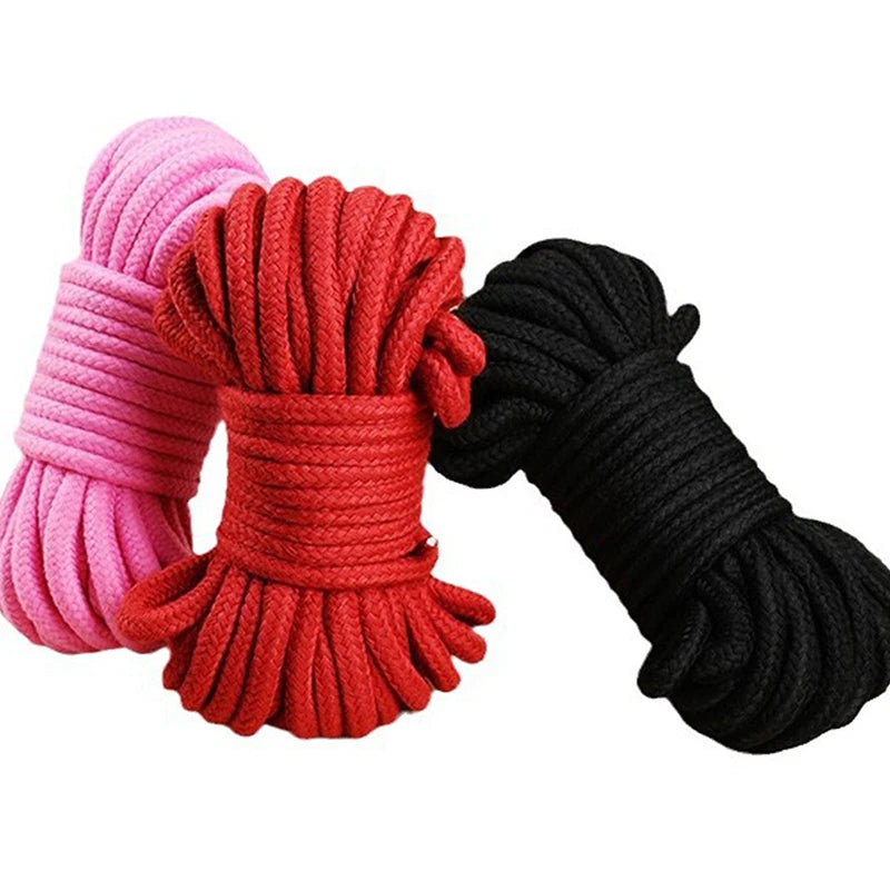 For Men Women Fetish Bdsm Slave Role Play Binder Restraint Touch Tie Up Fun Exotic Shibari Accessory Of Handcuffs Bondage Rope - Sun Studio