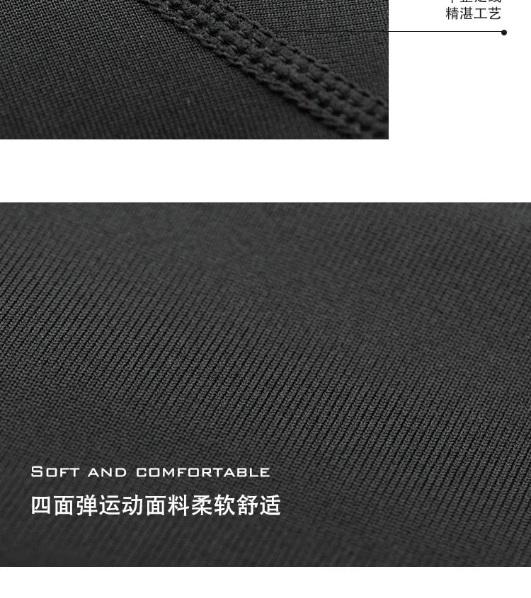 Gym Sports T-shirts for Men Long Sleeve Tights Boxing Sportswear Breathable Quick Dry Fitness Tops Male Outdoor Training Clothes - Sun Studio