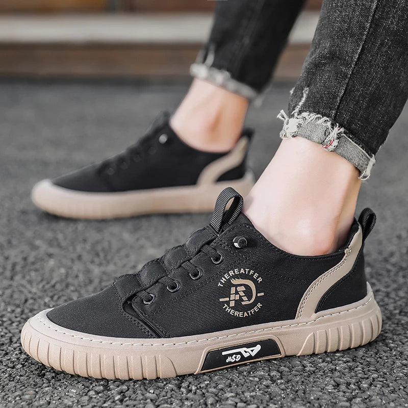neue Stoffschuhe Herren Schuhe Herren Freizeit Schuhe atmungsaktive Eis-Seide Stoffschuhe Herren Sneakers sportliche Schuhe für Männer