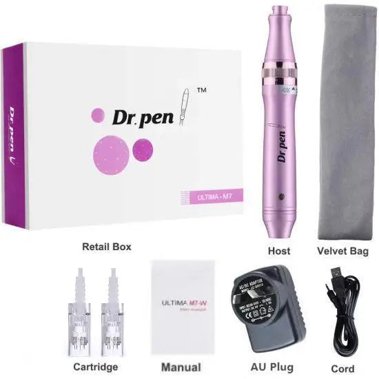 M7 Electric Dr. Pen Wireless Skincare Machine Tattoo Micro Needle Beauty Care Facial Tools Beauty Equipment - Sun Studio